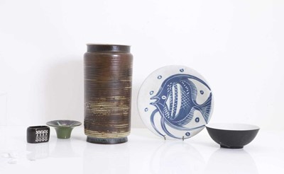 Lot 113 - A collection of five Scandinavian ceramics