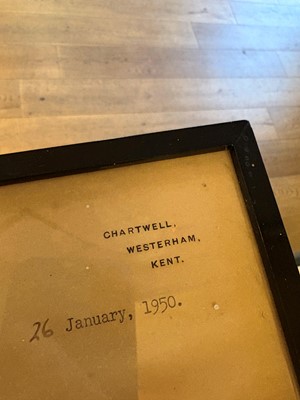 Lot 304 - Winston Churchill