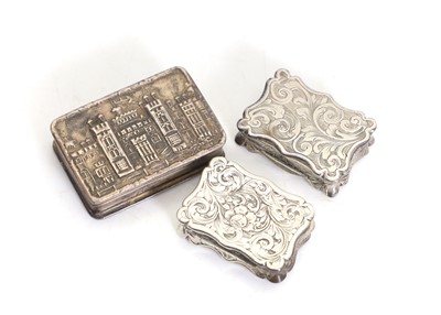 Lot 48 - A Victorian silver vinaigrette