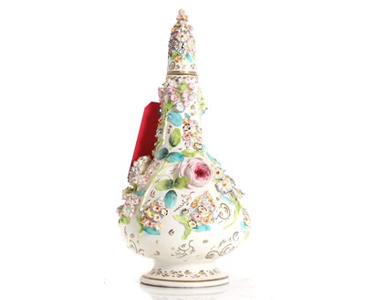 Lot 110 - A large Coalport Colebrookedale vase and cover