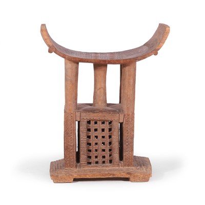 Lot 103 - An Ashanti stool