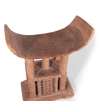Lot 103 - An Ashanti stool