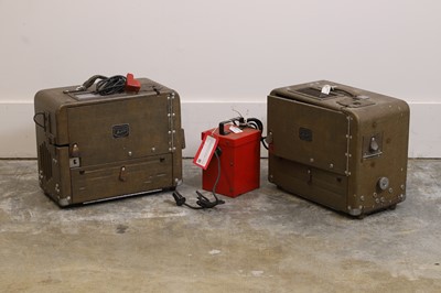 Lot 204 - Two Bell & Howell model 16mm 601 projectors