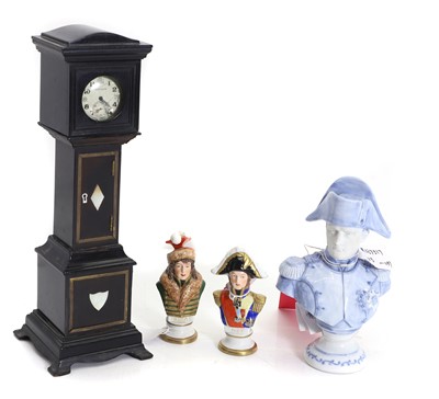 Lot 322 - An ebonised watch case