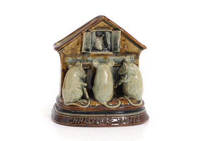 Lot 102 - A Doulton Lambeth 'Christmas Waits' figure group