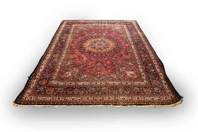 Lot 422 - A Persian carpet