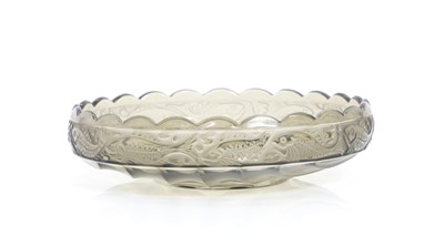 Lot 156 - A French Art Deco glass bowl