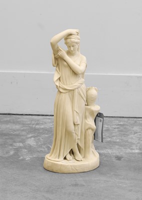 Lot 311 - A Parian ware figure of Rebekah