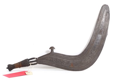 Lot 381 - A Congolese Ngulu throwing sword