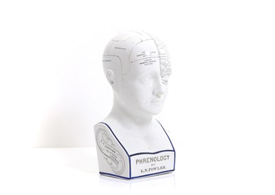 Lot 108 - A Phrenology model