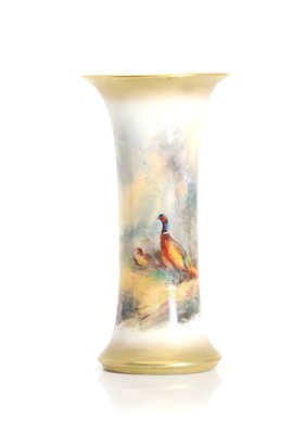 Lot 111 - A Royal Worcester bud vase