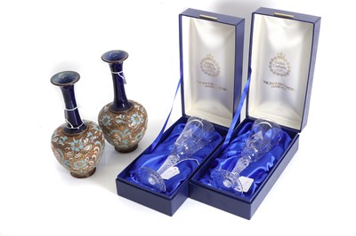 Lot 167 - A pair of Royal Doulton vases