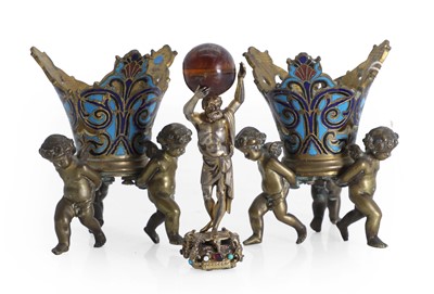 Lot 319 - A silver gilt seal