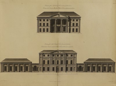 Lot 58 - Seven engravings of country seats