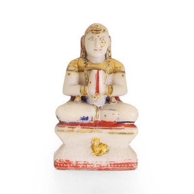 Lot 52 - Indian alabaster deity figure