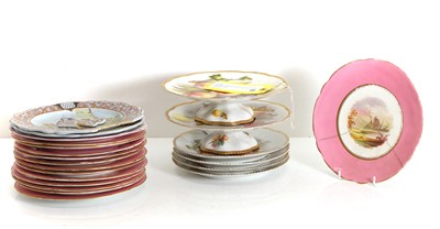 Lot 116 - A collection of English and continental ceramics