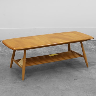 Lot 518 - An Ercol 'Windsor' beechwood low table