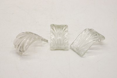 Lot 471 - A cut glass chandelier