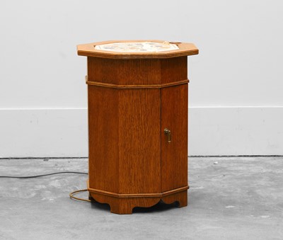 Lot 519A - A octagonal occasional table