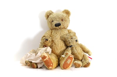 Lot 330A - Two Chad Valley teddy bears