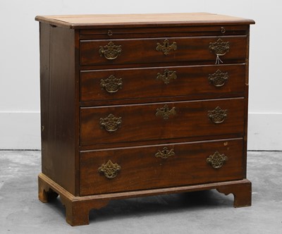 Lot 518A - A George III mahogany chest of drawers