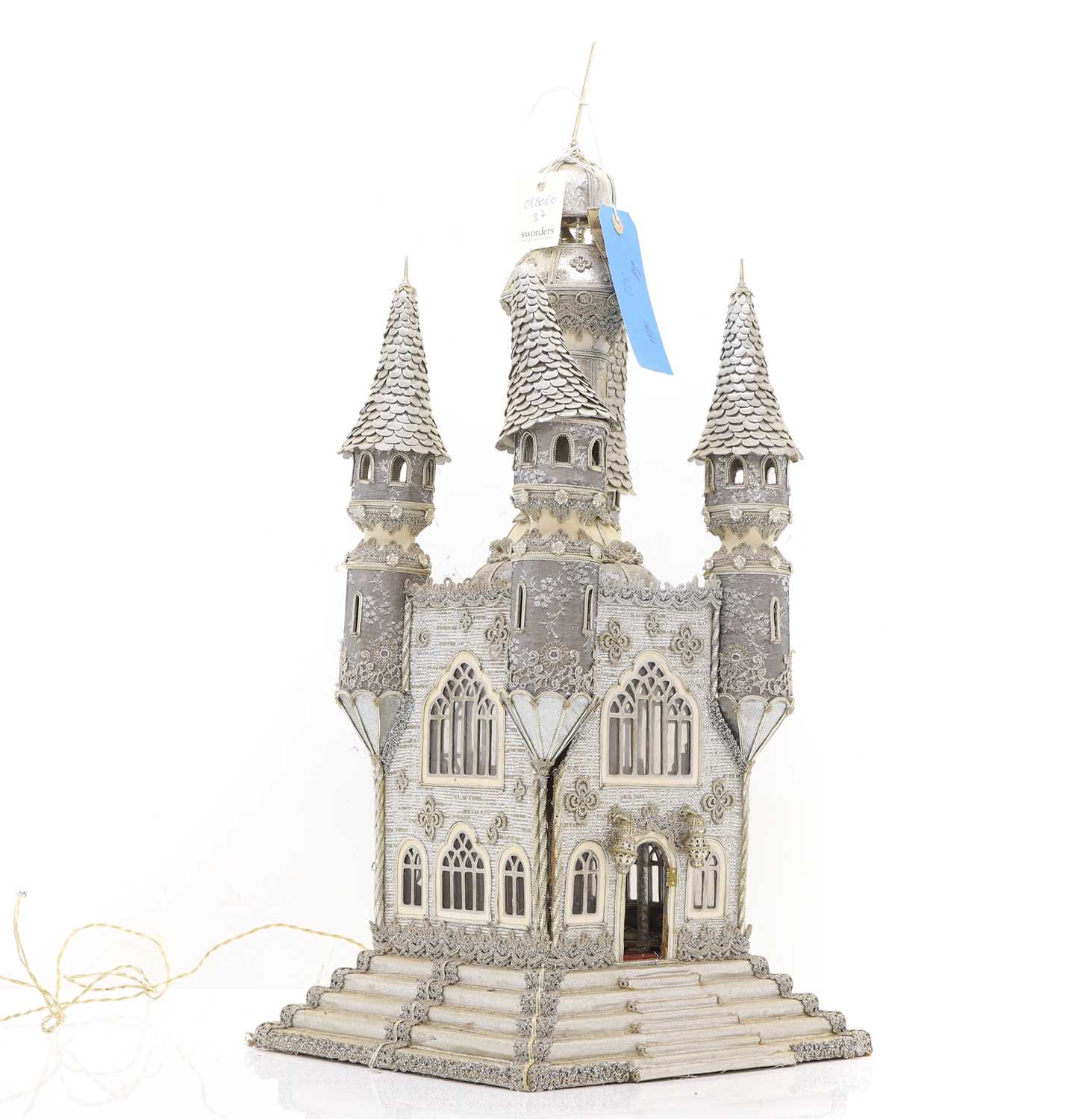 Lot 322 - A model castle