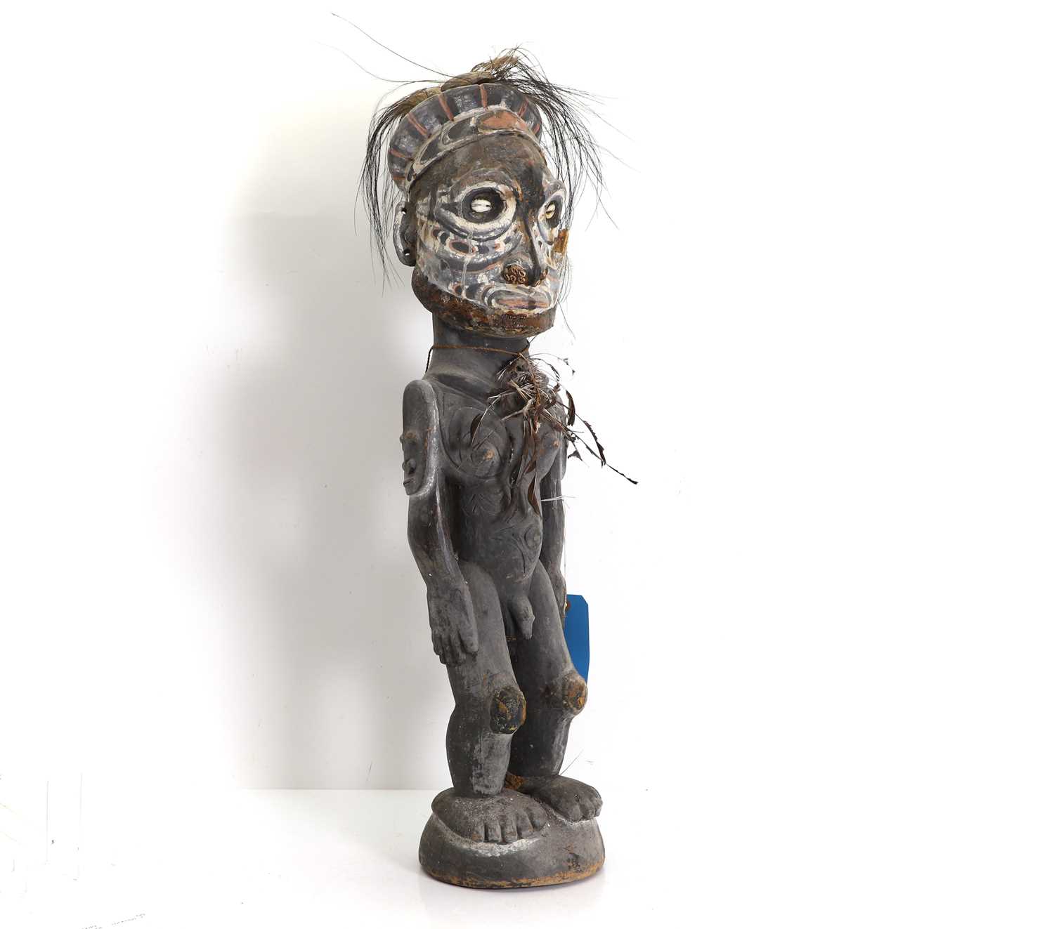 Lot 302 - Sepik River Papua New Guinea, tribal statue of a figure