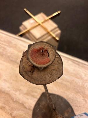 Lot 315 - A Kayserzinn 'Bats' girandole