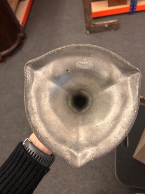 Lot 315 - A Kayserzinn 'Bats' girandole