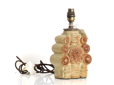 Lot 473 - A Bernard Rooke lamp