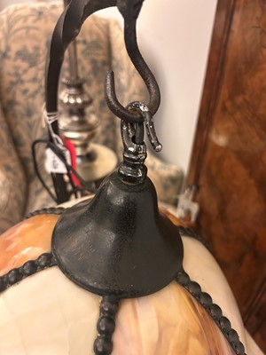 Lot 475 - An Art Nouveau floor lamp