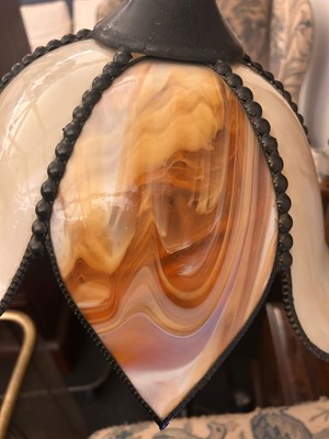 Lot 475 - An Art Nouveau floor lamp