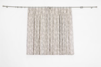 Lot 411 - A pair of linen curtains in Vanessa Arbuthnott 'Flora and Fauna'