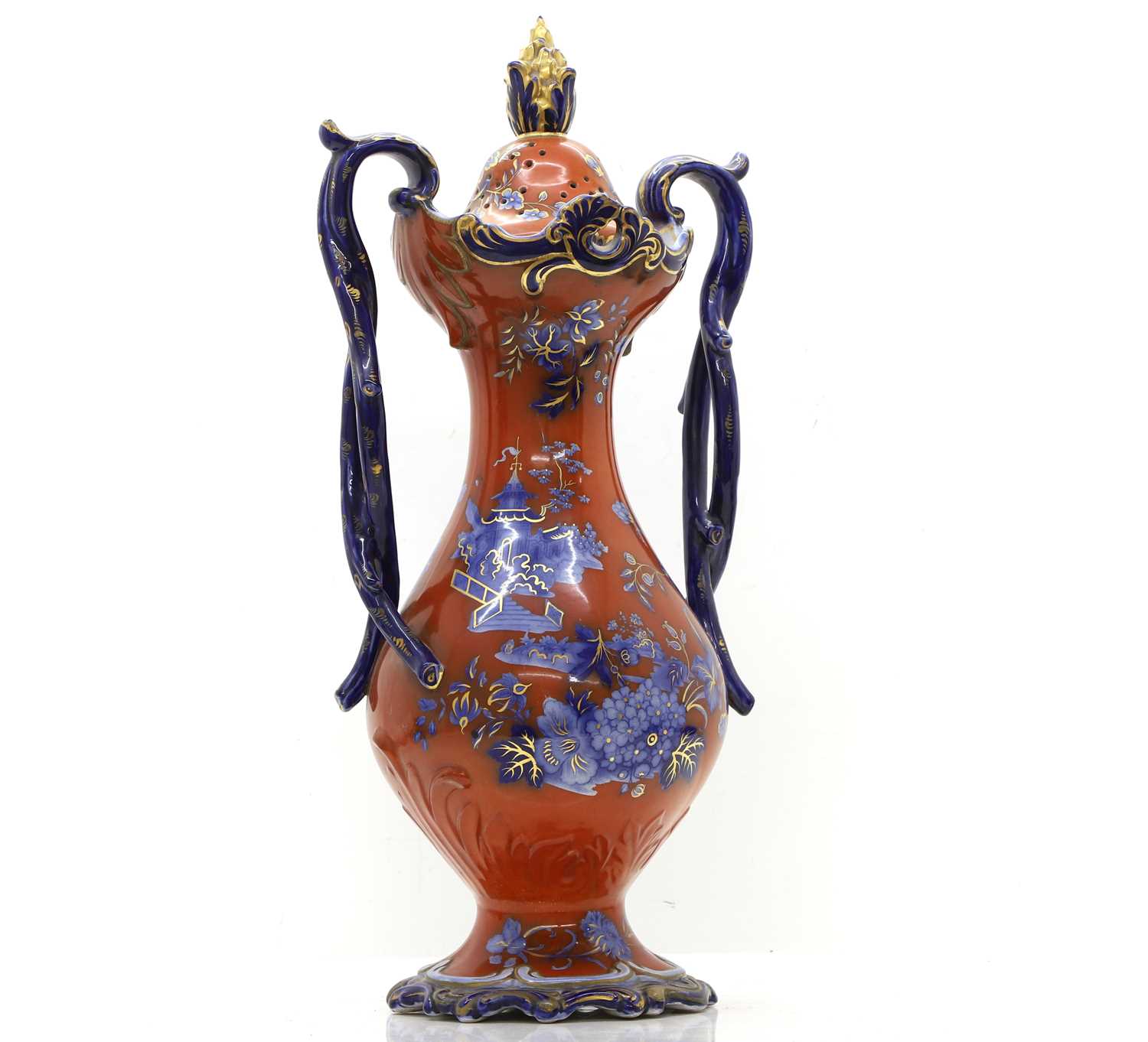 Lot 120 - A pottery potpourri