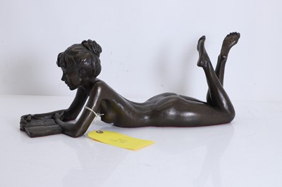 Lot 312 - Anya with a book