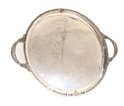 Lot 31 - An Irish silver salver