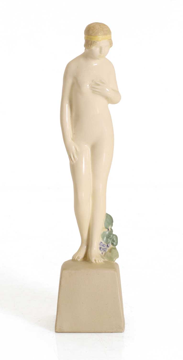 Lot 104 - A Royal Worcester porcelain female nude figure