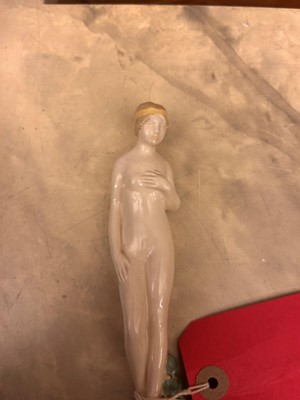 Lot 104 - A Royal Worcester porcelain female nude figure