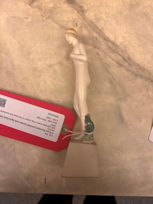 Lot 104 - A Royal Worcester porcelain female nude figure