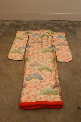 Lot 412 - A wedding Kimono 'uchikake'