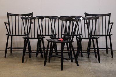 Lot 509 - A set of eight J42 chairs