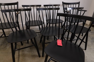 Lot 509 - A set of eight J42 chairs