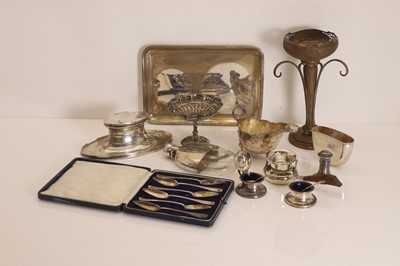 Lot 3 - A collection of silver