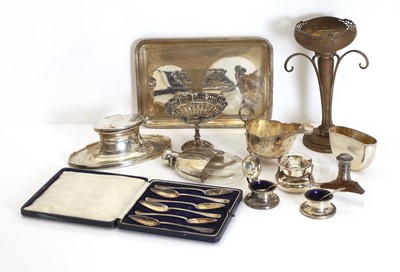 Lot 3 - A collection of silver