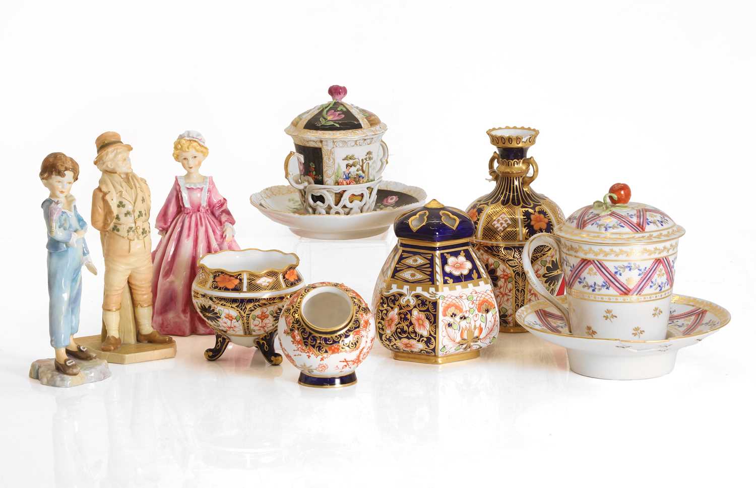 Lot 115 - Three Royal Worcester figures