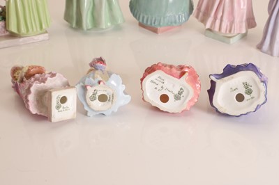 Lot 114 - A collection of ten Royal Doulton figures