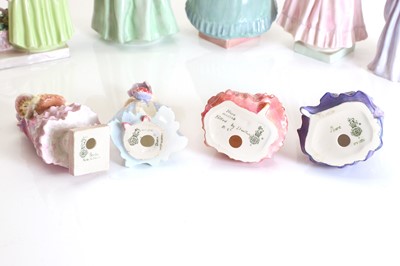 Lot 114 - A collection of ten Royal Doulton figures