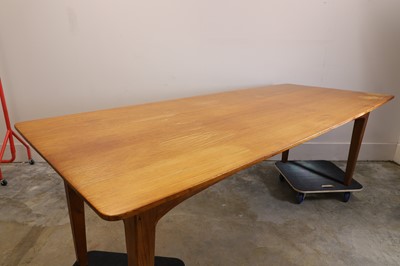 Lot 515 - A teak table