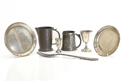Lot 21 - Four American sterling silver items