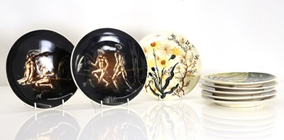 Lot 113 - A collection of eight Australian wall plates